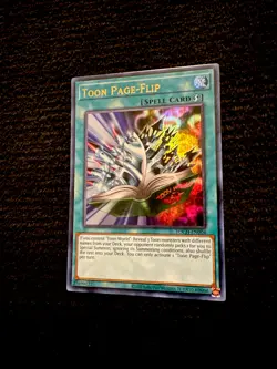 🔥 YUGIOH • TOON PAGE FLIP • TOCH-EN004 • ULTRA RARE • UNLIMITED • NM/M 🔥 - Image 8