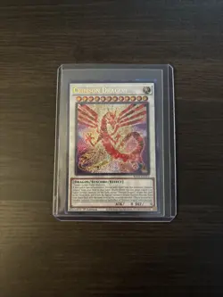 Crimson Dragon RA04-EN061 Yu-Gi-Oh! Card In Excellent Condition ￼ - Image 4