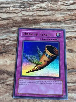 Yugioh Horn of Heaven MRD-130 OG Unlimited Ultra Rare Holo Card MP - Image 7