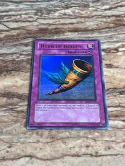 Yugioh Horn of Heaven MRD-130 OG Unlimited Ultra Rare Holo Card MP - Image 9