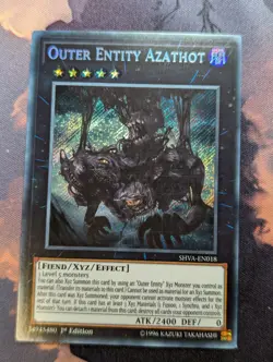 Yugioh - Outer Entity Azathot - SHVA-EN018 - Secret Rare - 1st Edition - Image 2