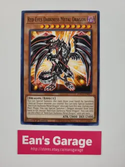 YuGiOh Red Eyes Darkness Metal Dragon 1st Edition HAC1-EN017 Hidden Arsenal Mint - Image 1