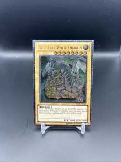 Yugioh! Blue-Eyes White Dragon (UTR) YSKR-EN001 Ultimate Rare MP - Image 5