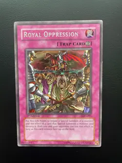 Yugioh Royal Oppression LOD-091 1st Edition Rare LP/MP - Image 3