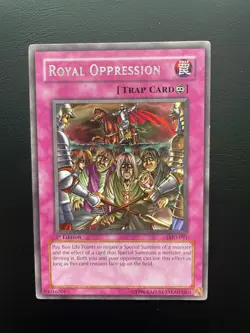 Yugioh Royal Oppression LOD-091 1st Edition Rare LP/MP - Image 7