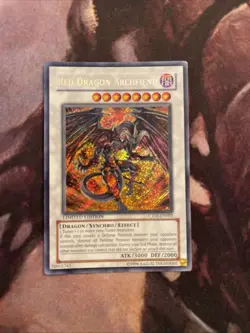 Red Dragon Archfiend CT05-EN002 2008 Collectors Tin Limited Edition LP - Image 1