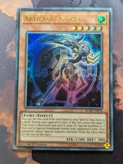 Artifact Scythe - BLHR-EN078 - Ultra Rare - 1st Edition - Yu-Gi-Oh! LP - Image 2