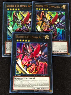 Yugioh Number C39: Utopia Ray V YS13-ENV01 1st Ultra x3 (MP) - Image 1