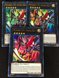Yugioh Number C39: Utopia Ray V YS13-ENV01 1st Ultra x3 (MP) - Image 2