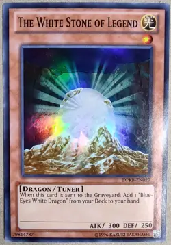 The White Stone of Legend - Yu-Gi-Oh! - DPKB-EN022 - Unlimited - SR - NM - Image 1