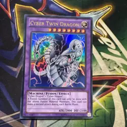 Yugioh! Cyber Twin Dragon SDCR-EN037 Ultra Rare Unlimited NM - Image 3