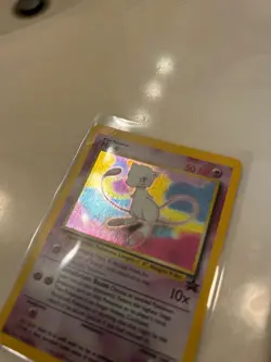 PokÃ©mon TCG Mew Black Star Promo Holo Card 9/53 MP WOTC - Image 3