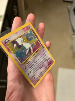 PokÃ©mon TCG Mew Black Star Promo Holo Card 9/53 MP WOTC - Image 4