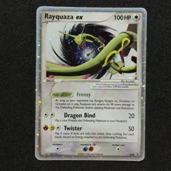 Rayquaza EX Holo Black Star Promos (Promo 039)  2006 Pokemon Card ZJU-1UN-SLA NM - Image 10