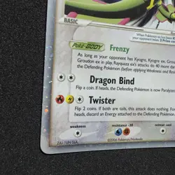 Rayquaza EX Holo Black Star Promos (Promo 039)  2006 Pokemon Card ZJU-1UN-SLA NM - Image 16