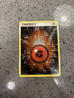 Pokemon Card Fighting Energy Holo Rare **SWIRL** EX Emerald 106/106 129 - Image 1