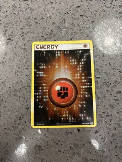 Pokemon Card Fighting Energy Holo Rare **TWO SWIRLS** EX Emerald 106/106 129 - Image 1