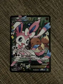 PokÃ©mon TCG Sylveon EX 2016 Generations Holo Full Art Ultra Rare Card RC32/RC32 - Image 1