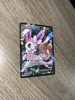 PokÃ©mon TCG Sylveon EX 2016 Generations Holo Full Art Ultra Rare Card RC32/RC32 - Image 2