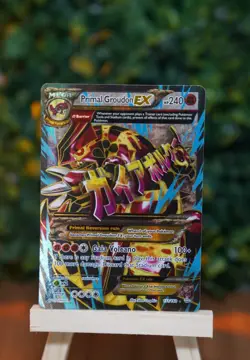 pokemon card Primal Groudon EX (Omega - 151 Full Art) 151/160 - Image 1