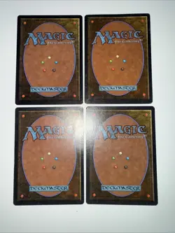 4x Stone - Throwing Devils LP Playset â€“ Arabian Nights MTG Magic Vintage Old - Image 2