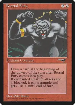 Bestial Fury Alliances MTG - Image 1