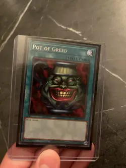 Yu-Gi-Oh! TCG Pot of Greed Legend of Blue Eyes  25!LOB-EN119 Unlimited Rare Card - Image 3