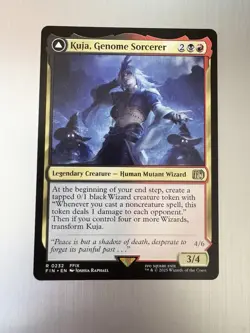 Kuja, Genome Sorcerer - 232 - Magic: Final Fantasy MTG - Rare - Regular - FFIX - Image 1