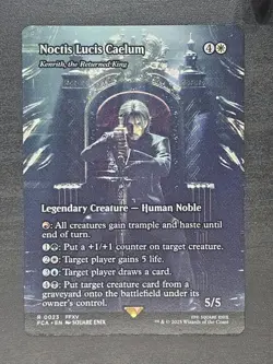 Noctis Lucis Caelum - Kenrith, the Returned King (Showcase) - MTG Final Fantasy - Image 1