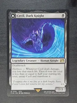 Cecil, Dark Knight R0091 - MTG: Final Fantasy - Image 1