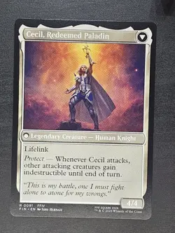 Cecil, Dark Knight R0091 - MTG: Final Fantasy - Image 2