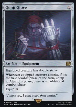 Genji Glove R0258 - MTG: Final Fantasy - Image 1