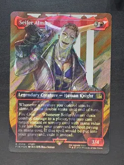 Seifer Almasy (Borderless) (Surge Foil) R0534 - MTG: Final Fantasy - Image 1