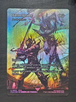 Baron Rivalry - Deadly Dispute (Showcase) U0033 - MTG: Final Fantasy - Foil - Image 1