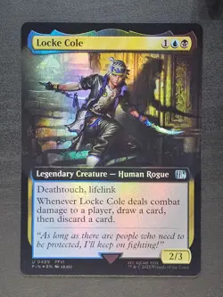 Locke Cole (Extended Art) U0499 - MTG: Final Fantasy - Foil - Image 1