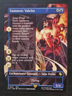 Summon: Valefor R0197 - MTG Commander: Final Fantasy - Image 1