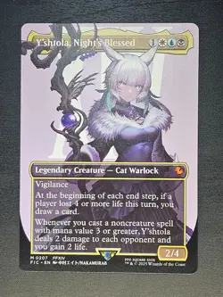Y'shtola, Night's Blessed (Borderless) M0207 - MTG: Final Fantasy - Image 1