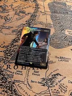 MTG 1x Squall, SeeD Mercenary - borderless Foil showdown promo final fantasy - Image 1