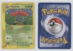 Vileplume Holo Pokemon e-Card Series Expedition #31 2002 09bq - Image 3