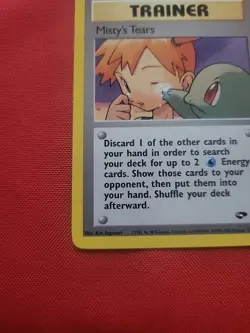 Pokemon: Misty's Tears #118/132 Gym Challenge 2000 WOTC Vintage - LP+   - T160 - Image 7