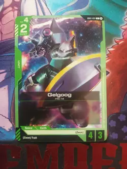 Gundam TCG Green Card Lot x4 Of Each Card. - Image 4