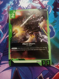 Gundam TCG Green Card Lot x4 Of Each Card. - Image 6