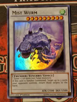 Yugioh Mist Wurm LC5D-EN240 Ultra Rare 1st Edition NM - Image 1