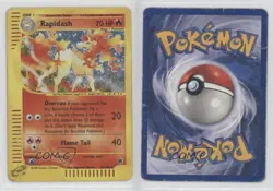 Rapidash Holo Pokemon e-Card Series Expedition #26 2002 00lh - Image 3