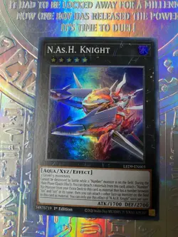 1X NM N.As.H. Knight - LED9-EN003 - Super Rare 1st Edition - yugioh tcg - Image 1