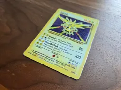 Pokemon card Zapdos 016/102 Base Set Holo, MP FREE SHIPPING, US SELLER - Image 5