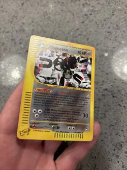 PokÃ©mon TCG Magneton Aquapolis Holo Card H16/32 Rare - Image 5