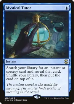 Mystical Tutor x1 Eternal Masters MTG Magic the Gathering Blue Instant Card - Image 1
