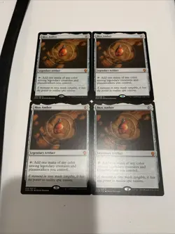 MTG Mox Amber Dominaria Playset Set of 4, LP Condition - Image 2