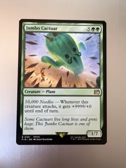 Jumbo Cactuar - 191 - Magic: Final Fantasy MTG - Rare - Regular - Image 1